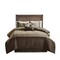Gracie Mills 7-Piece Rustic Faux Suede Comforter Set Grace-12138 Earthy Print